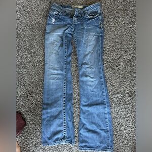 Bootcut denim jeans